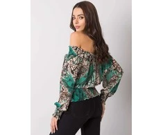 Italy Moda Palaidinė-DHJ-BZ-15175.05P-žalia