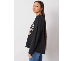 Italy Moda Palaidinė-DHJ-BZ-21103.06P-juoda
