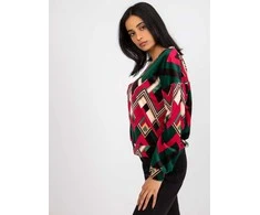 Italy Moda Palaidinė-DHJ-BZ-6033-1.49P-tamsiai žalia