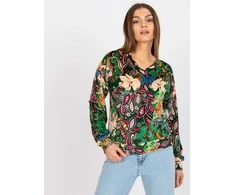 Italy Moda Palaidinė-DHJ-BZ-6033-2.46P-žalia
