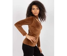 Italy Moda Palaidinė-DHJ-BZ-6561.09P-ruda