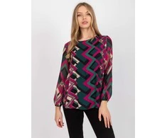 Italy Moda Palaidinė-DHJ-BZ-8643-2.67P-tamsiai žalia