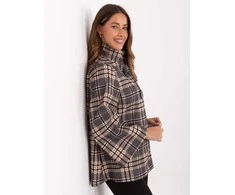 Italy Moda Paltas moterims -IT-PL-31820-2.21P-juoda
