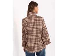 Italy Moda Paltas moterims IT-PL-31820-2.21P-ruda