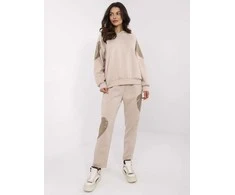 Italy Moda Set-MI-KMPL-M6156.98-tamsiai smėlio spalvos