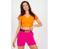 Italy Moda Šortai-DHJ-SN-13186-1,70-fuksija