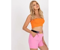 Italy Moda Šortai-DHJ-SN-13186-1,70-rožinės spalvos