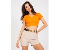 Italy Moda Šortai-DHJ-SN-13186-1,70-smėlio spalvos