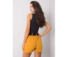 Italy Moda Šortai-DHJ-SN-13186.03P-tamsiai geltoni
