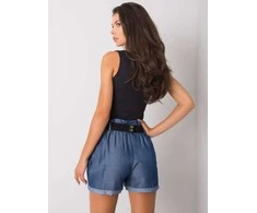 Italy Moda Šortai-DHJ-SN-13189.05P-tamsiai mėlyni