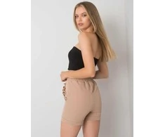 Italy Moda Šortai-DHJ-SN-13260.38P-tamsiai smėlio spalvos