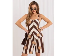 Italy Moda Šortai-IT-SN-FL10889YGM.20-ruda