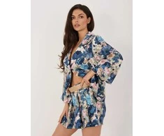 Italy Moda Šortai-IT-SN-FL8757-1.30-ciemny mėlyna
