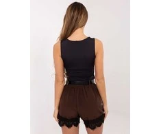 Italy Moda Šortai-IT-SN-FL9965.88-ruda
