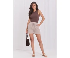 Italy Moda Šortai-MI-SN-A248828.75-ciemny bezowy
