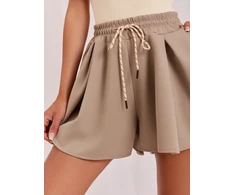 Italy Moda Šortai-MI-SN-P6991.99-ciemny bezowy