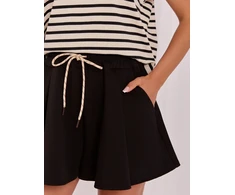 Italy Moda Šortai-MI-SN-P6991.99-juoda
