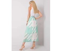 Italy Moda Spódnica-DHJ-SD-13325.73P-balta-žalia