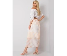 Italy Moda Spódnica-DHJ-SD-13325.73P-šviesiai smėlio spalvos