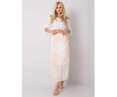 Italy Moda Spódnica-DHJ-SD-13325.73P-šviesiai smėlio spalvos