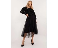Italy Moda Spódnica-DHJ-SD-19568.13X-juoda