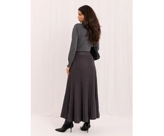 Italy Moda Spódnica-IR-SD-G9614.16-ciemny pilka