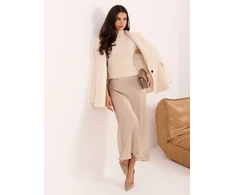 Italy Moda Spódnica-IR-SD-M113393.63-smėlio spalva