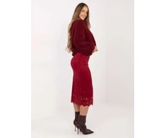 Italy Moda Spódnica-IT-SD-21852.15-bordinė