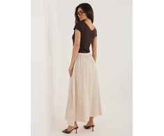 Italy Moda Spódnica-IT-SD-3061.68-smėlio spalva