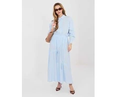 Italy Moda Spódnica-IT-SD-3061.68-šviesiai mėlyna