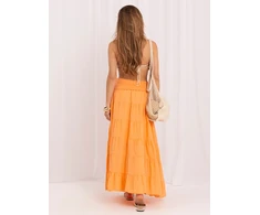 Italy Moda Spódnica-IT-SD-FL9357MSL.56-jasny oranžinė