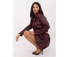 Italy Moda Spódnica-IT-SD-FL9791.17P-bordinė