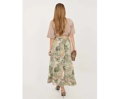 Italy Moda Spódnica-IT-SD-FL9850-2.17-žalia