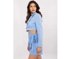 Italy Moda Spódnica-MI-SD-121388.39-šviesiai mėlyna