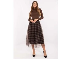 Italy Moda Spódnica-MI-SD-271329-2.02-ruda