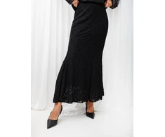 Italy Moda Spódnica-MI-SD-3573.01-juoda