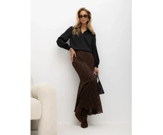 Italy Moda Spódnica-MI-SD-3573.01-ruda