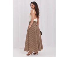 Italy Moda Spódnica-MI-SD-4349.74-ruda