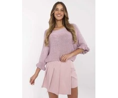 Italy Moda Spódnica-MI-SD-88662.92-jasny rožinė
