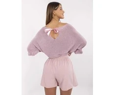 Italy Moda Spódnica-MI-SD-88662.92-jasny rožinė
