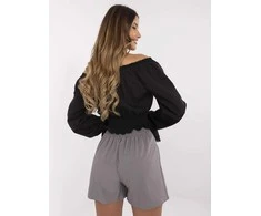 Italy Moda Spódnica-MI-SD-88662.92-pilka