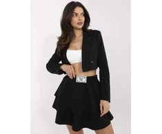 Italy Moda Spódnica-MI-SD-G9123-1,25-juoda