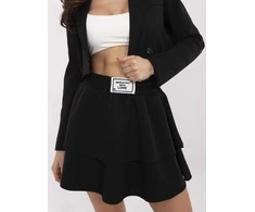 Italy Moda Spódnica-MI-SD-G9123-1,25-juoda