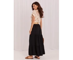 Italy Moda Spódnica-MO-SD-25013.27-juoda