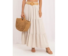 Italy Moda Spódnica-MO-SD-25013.48-jasny smėlio spalva