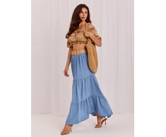 Italy Moda Spódnica-MO-SD-25013.48-mėlyna