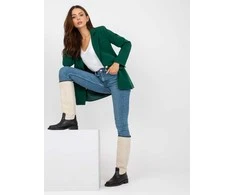 Italy Moda Švarkas moterims DHJ-MA-15556.22X-tamsiai žalia