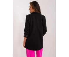 Italy Moda Švarkas moterims -DHJ-MA-18598.13-juoda