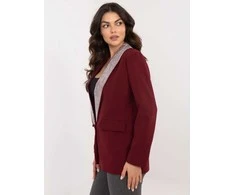 Italy Moda Švarkas moterims-DHJ-MA-19926.85P-bordo