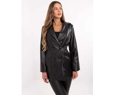 Italy Moda Švarkas moterims -DHJ-MA-A8683.37-juoda